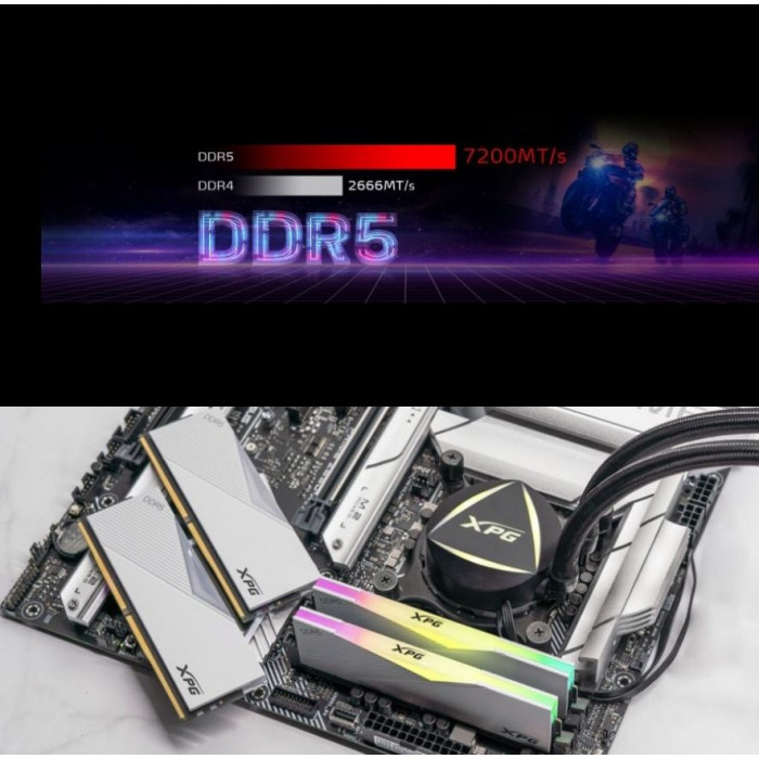 XPG Lancer RGB AX5U6400C3216G-CLARWH 16GB DDR5 6400MHz Gaming Ram
