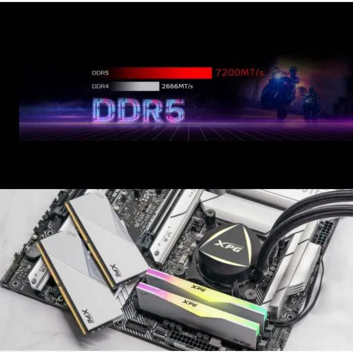 XPG Lancer RGB 32GB (1x32GB) DDR5 6000MHz CL30 AX5U6000C3032G-CLARBK Gaming Ram