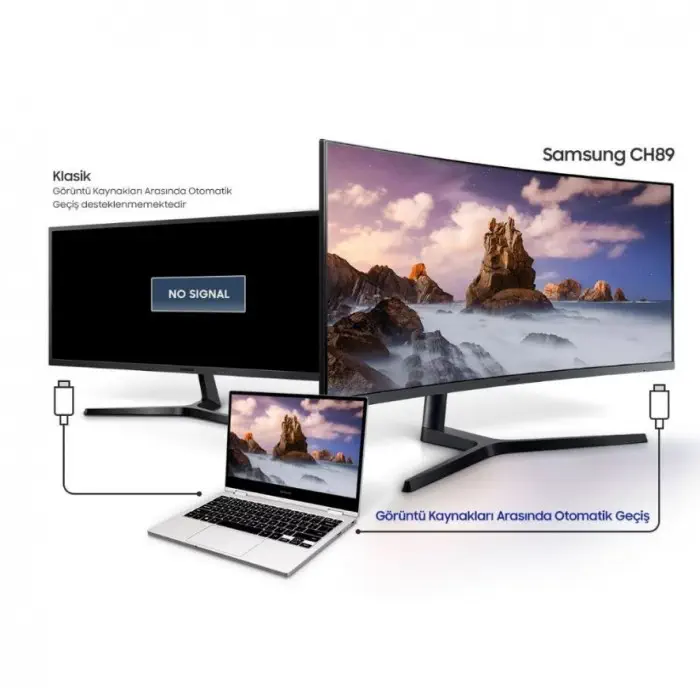 Samsung LC34H890WGRXUF 34″ 4ms 100Hz Freesync Curved Gaming Monitör