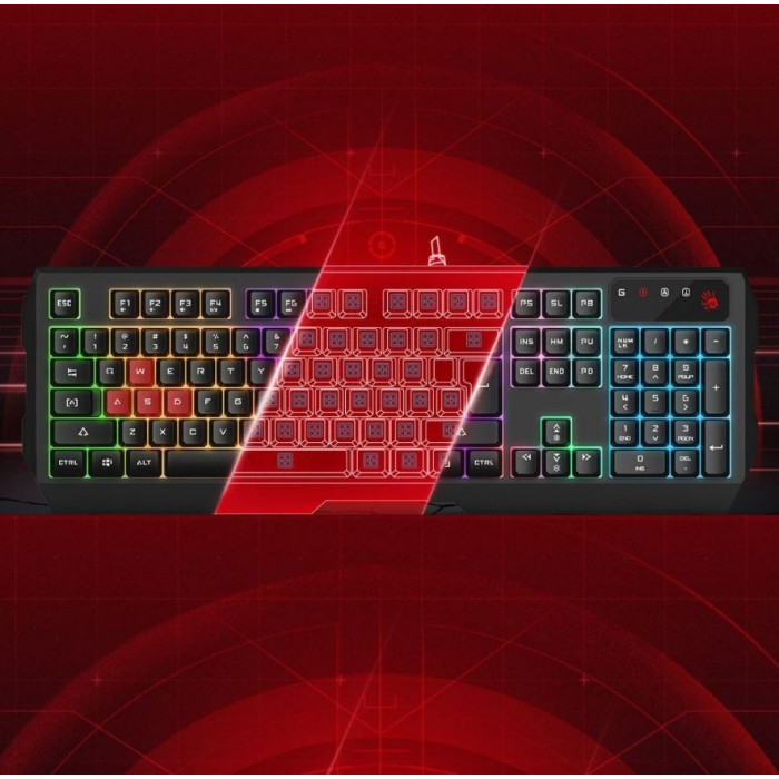 Bloody B135N Neon USB Gaming Q Klavye