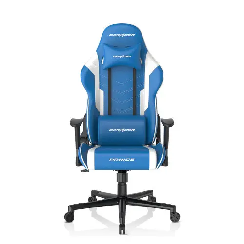 DXRacer P132 GC-P132-BW-F2-158 Mavi/Beyaz Oyuncu Koltuğu 