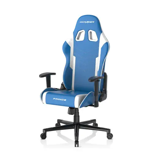 DXRacer P132 GC-P132-BW-F2-158 Mavi/Beyaz Oyuncu Koltuğu 