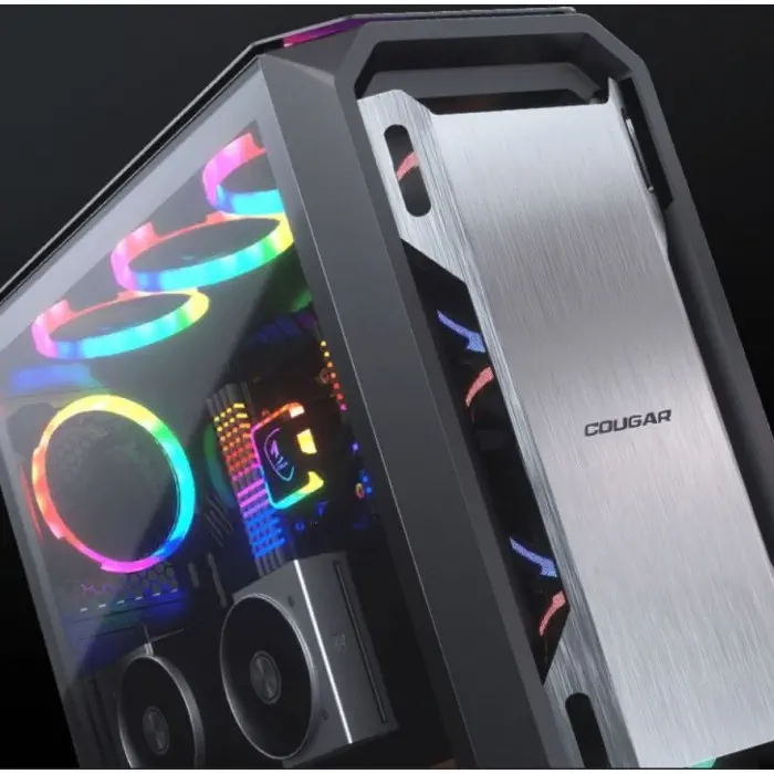 Cougar MX670 CGR-5UM6B-RGB RGB Mid Tower Gaming Kasa 