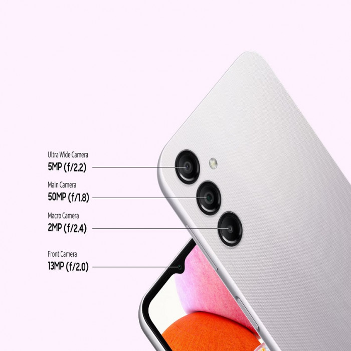 Samsung Galaxy A14 64GB 4GB RAM Gümüş Cep Telefonu