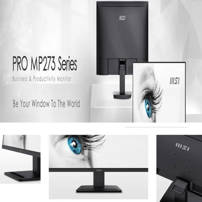 MSI Pro MP273 27″ 5ms 75Hz FreeSync IPS Full HD Monitör   