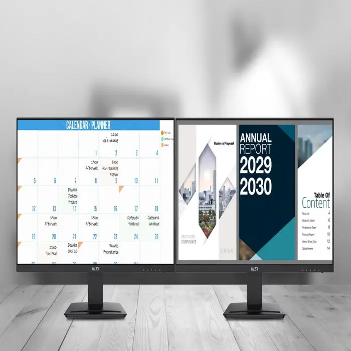 MSI Pro MP273 27″ 5ms 75Hz FreeSync IPS Full HD Monitör   