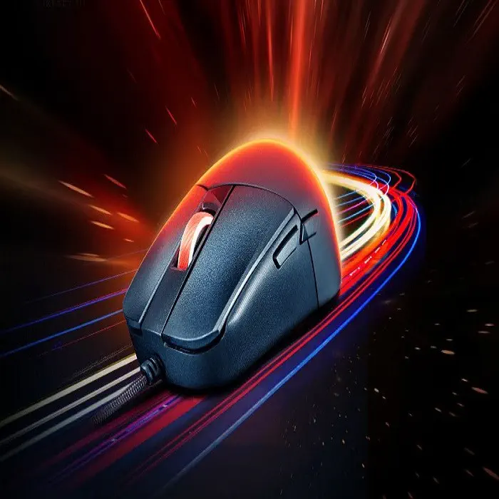Asus ROG Strix Impact III Black 12000 DPI 6Tuş Gaming Mouse