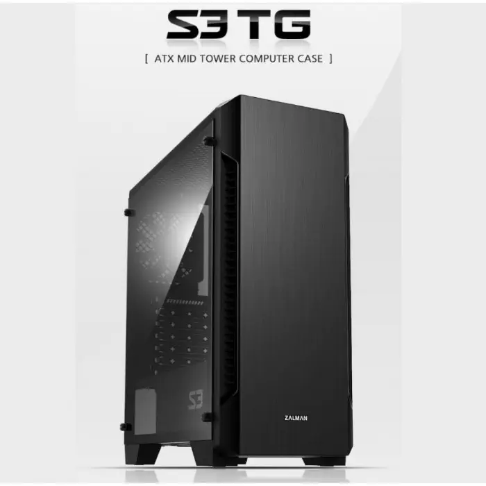 Zalman S3 TG 600W ATX Mid-Tower Kasa