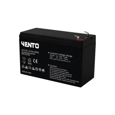 Vento VB127AS 12V 7AH (20HR) Kuru Akü