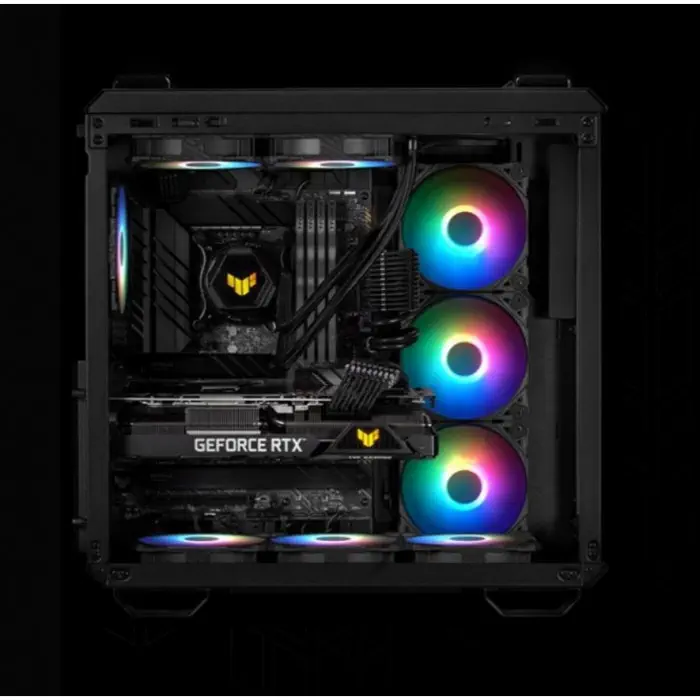 ASUS Tuf Gaming TF120 ARGB 3IN1 Beyaz Kasa Fanı