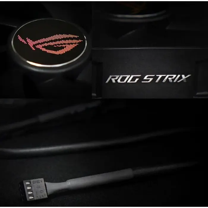 ASUS ROG STRIX XF120 Siyah Kasa Fanı