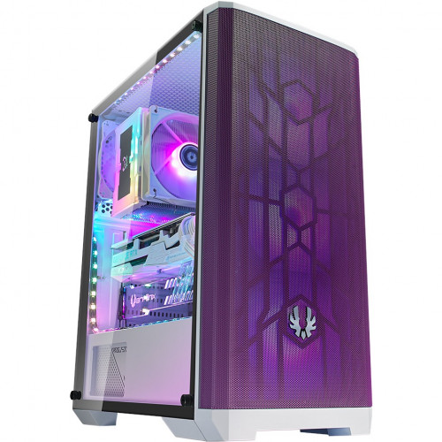 Bitfenix Nova Mesh NSE-300-WWGKP-RP4A ATX Beyaz Mor Mid Tower Kasa