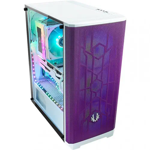 Bitfenix Nova Mesh NSE-300-WWGKP-RP4A ATX Beyaz Mor Mid Tower Kasa