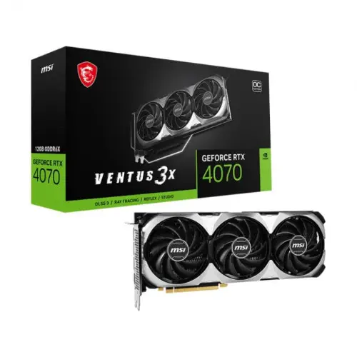 MSI GeForce RTX 4070 Ventus 3X 12G OC Gaming Ekran Kartı