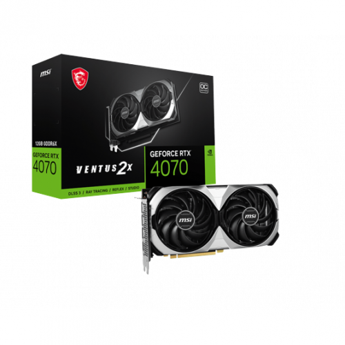 MSI GeForce RTX 4070 Ventus 2X 12G OC Gaming Ekran Kartı