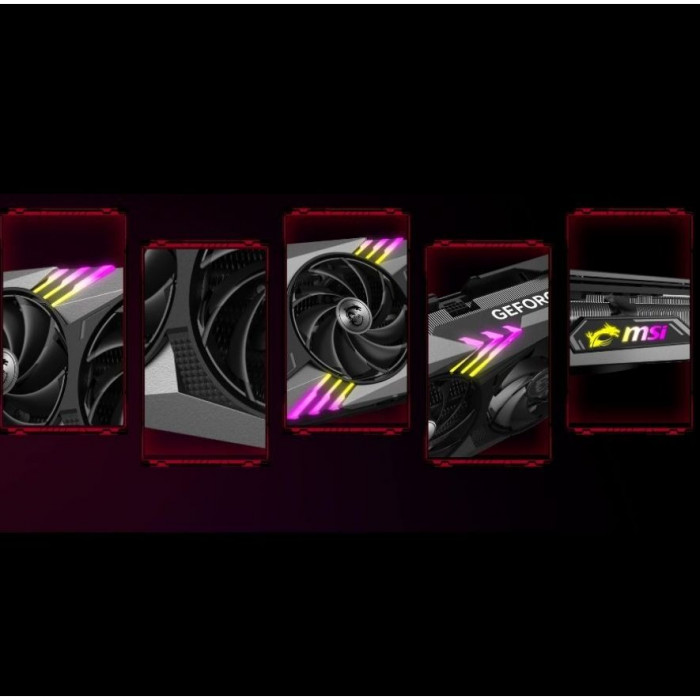 MSI GeForce RTX 4070 GAMING X TRIO 12G Gaming Ekran Kartı
