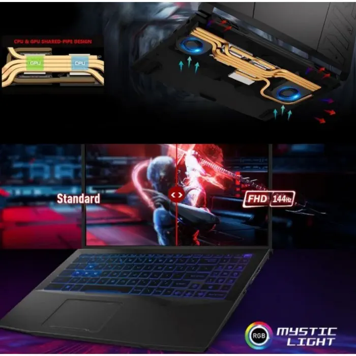 MSI Pulse 15 B13VFK-498TR i7-13700H 32GB 1TB SSD RTX4060 15.6″ FHD 144Hz Win11 Gaming Notebook