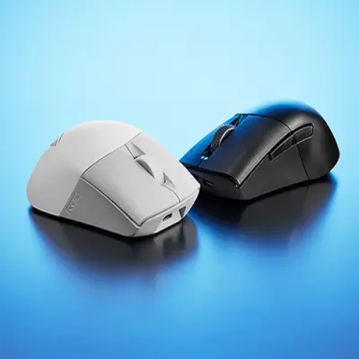 ASUS P709 ROG Keris RGB White Wireless AimPoint Gaming Mouse