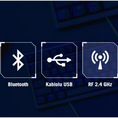 ASUS ROG Azoth NX/RD Switch Kablosuz RGB Gunmetal Mekanik Oyuncu Klavyesi