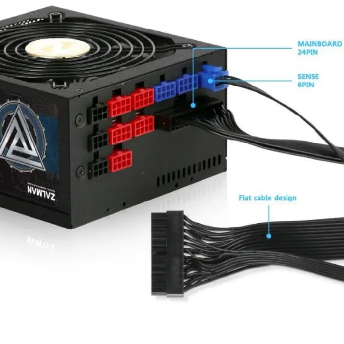 Zalman Waterra ZM800-EBTII 800W 80+ Gold Power Supply