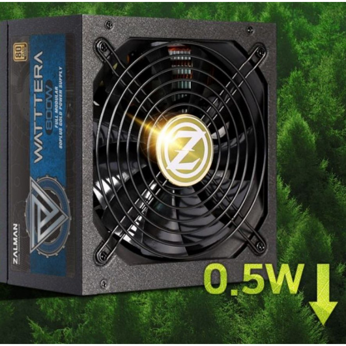 Zalman Waterra ZM800-EBTII 800W 80+ Gold Power Supply