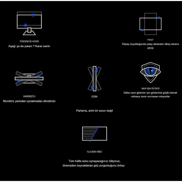 Viewsonic XG2431 23.8” 0.5ms 240Hz IPS Full HD Gaming Monitör