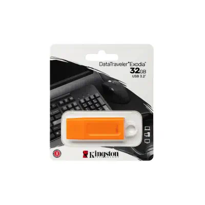 Kingston Data Traveler Exodia DTX/32GB Turuncu Flash Bellek