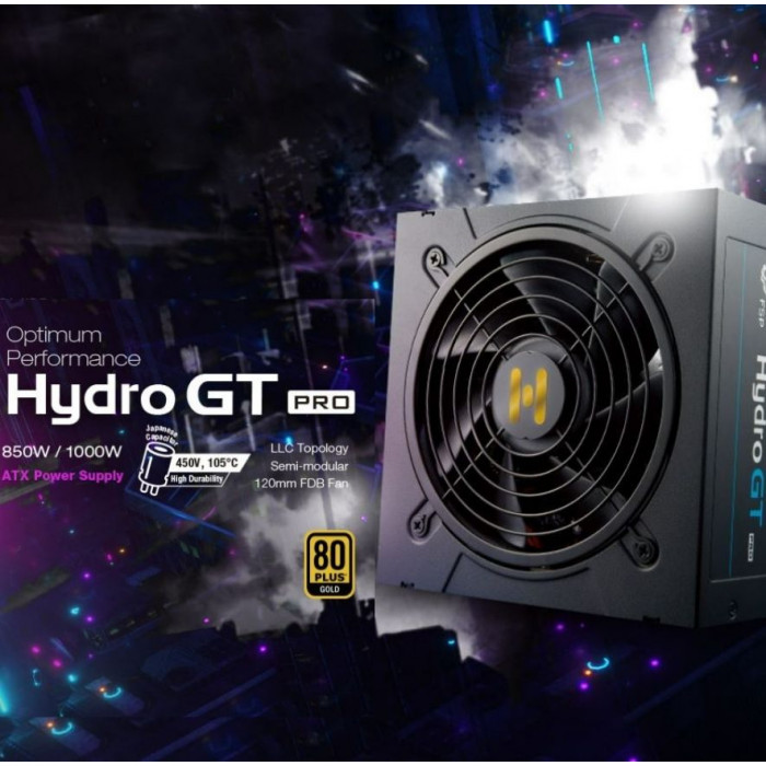 FSP Hydro GT PRO 850W PCIE5 ATX3.0 80 Plus Gold 