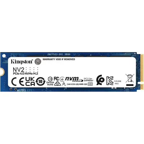 Kingston NV2 SNV2S/4000G 4TB Gen4 NVMe M.2 SSD Disk