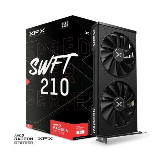 XFX Speedster SWFT 210 RX 7600 8GB GDDR6 128Bit Gaming Ekran Kartı