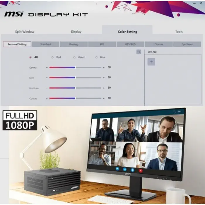 MSI Pro MP273P 27″ 5ms 75Hz Freesync Full HD Monitör 