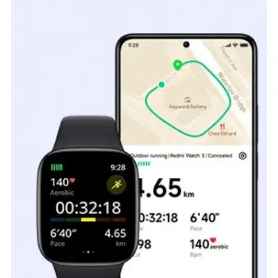 Xiaomi Redmi Watch 3 Siyah Akıllı Saat