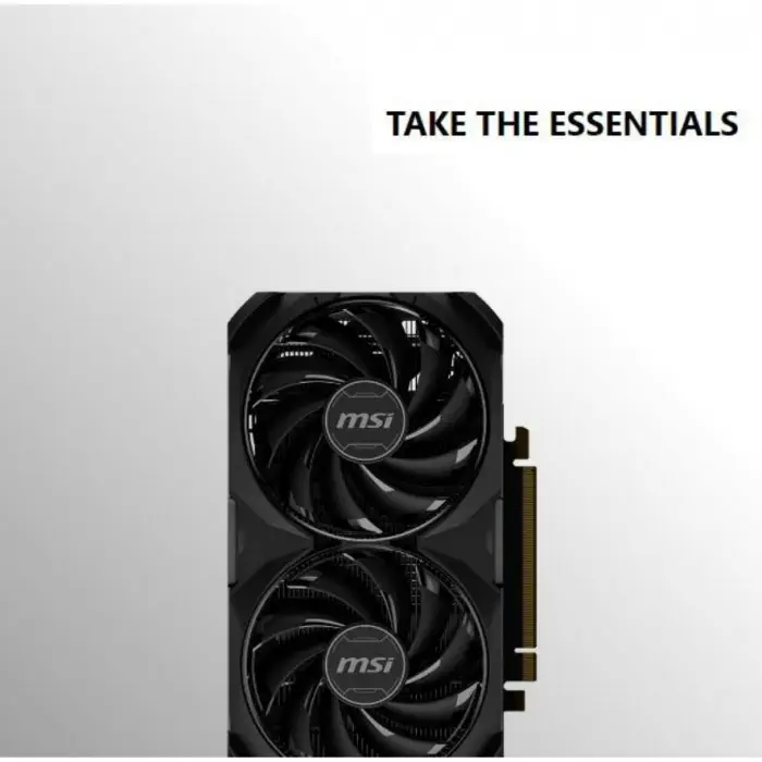 MSI GeForce 4060 Ti VENTUS 2X BLACK 8G OC Gaming Ekran Kartı