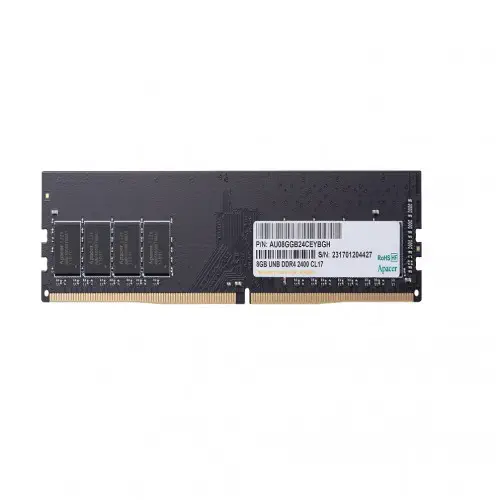 Apacer 8 GB (1x8GB) 2400Mhz DDR4 DIMM RAM (EL.08G2T.GFH)