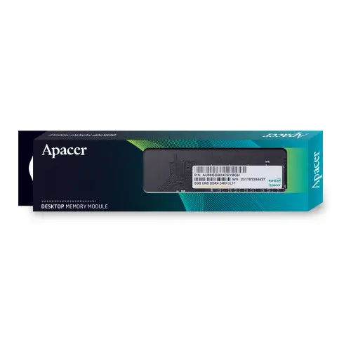 Apacer 8 GB (1x8GB) 2400Mhz DDR4 DIMM RAM (EL.08G2T.GFH)