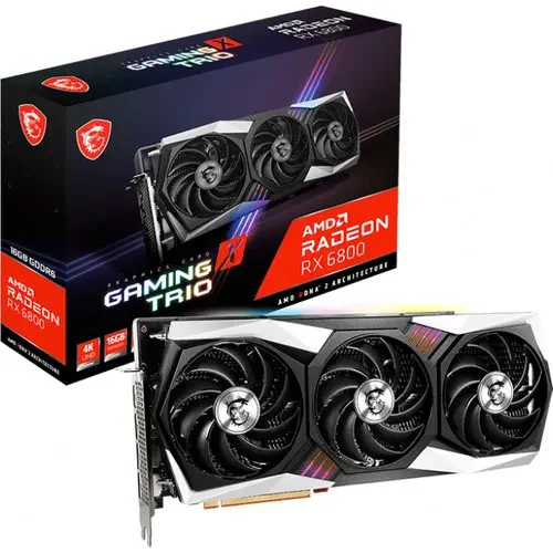 MSI Radeon RX 6800 GAMING Z TRIO 16G V1 Gaming Ekran Kartı