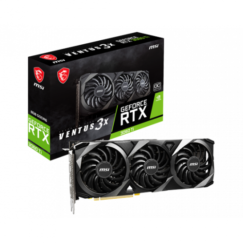 MSI RTX 3060 Ti Ventus 3X 8G OC 8GD6X 256Bit Ekran Kartı