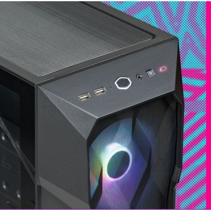 Cooler Master MasterBox TD500 V2 Siyah ATX Mid Tower Kasa