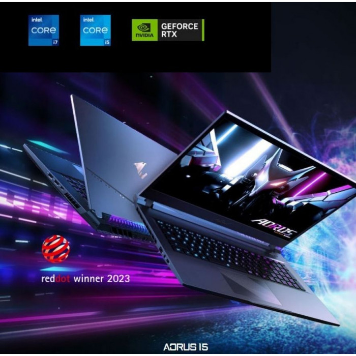 Gigabyte Aorus 15 BKF-73TR754SH i7-13700H 16GB 1TB SSD 8GB RTX 4060 15.6″ QHD Win11 Home Gaming Notebook 