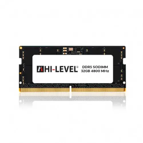 Hi-Level HLV-SOPC38400D5/32G 32GB (1x32GB) DDR5 4800MHz CL40 Notebook RAM (Bellek)