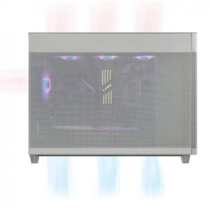 ASUS Prime AP201 Temperli Cam Micro ATX Siyah Bilgisayar Kasası