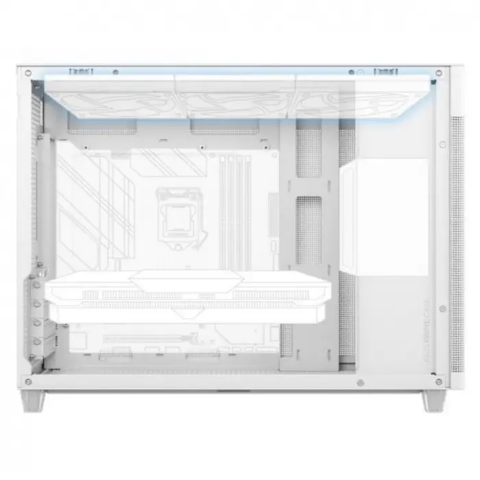 ASUS Prime AP201 Temperli Cam Micro ATX Beyaz Bilgisayar Kasası