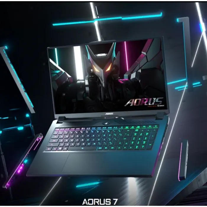 Gigabyte Aorus 7 9KF-E3EE513SD i5-12500H RTX 4060 360Hz 17.3″ FHD DOS Gaming Notebook 