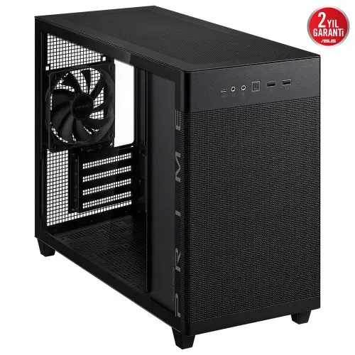 ASUS Prime AP201 Temperli Cam Micro ATX Siyah Bilgisayar Kasası