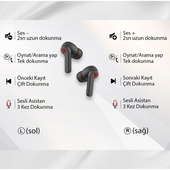 Bloody M30 Mikrofonlu Bluetooth Kablosuz Kulak İçi Gaming Kulaklık