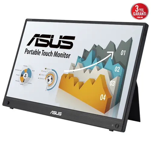 ASUS ZenScreen MB16AHT 15.6″ 5ms 60Hz IPS Dokunmatik FHD Monitör