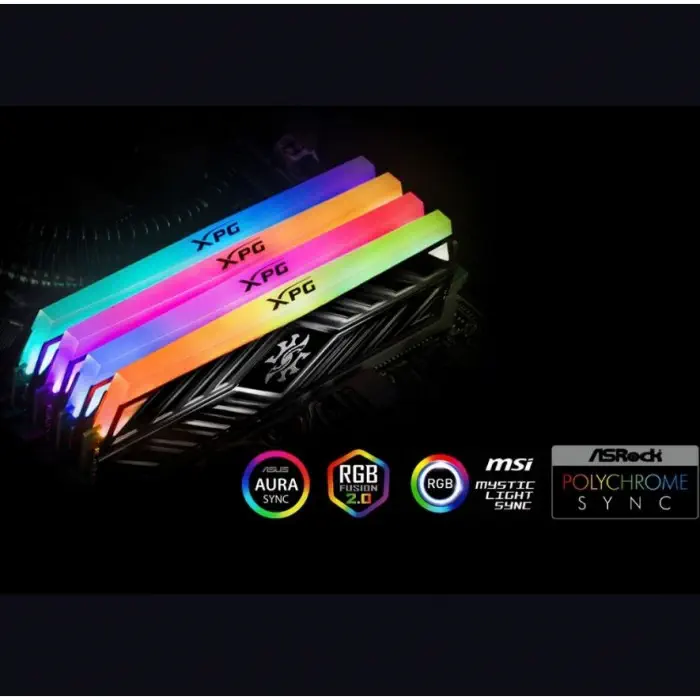 XPG Spectrix D41 RGB AX4U360016G18I-ST41 16GB DDR4 3600MHz Gaming Ram