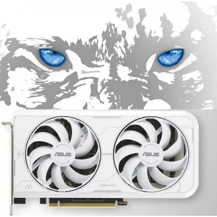 ASUS DUAL-RTX3060TI-O8GD6X-WHITE Gaming Ekran Kartı