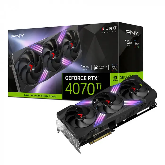 PNY RTX 4070 Ti XLR8 Gaming VERTO 12GB GDDR6X 192Bit Gaming Ekran Kartı