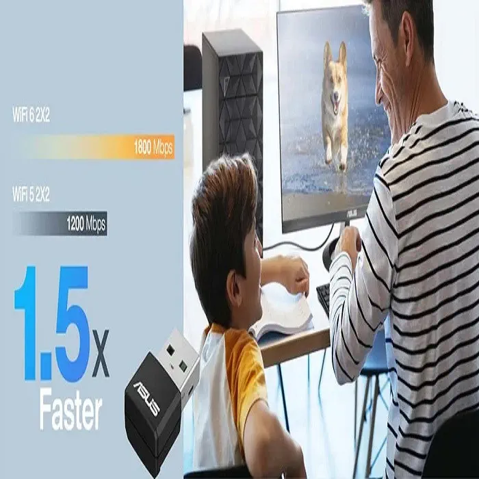 ASUS USB-AX55 Nano Dual Band USB Adaptör